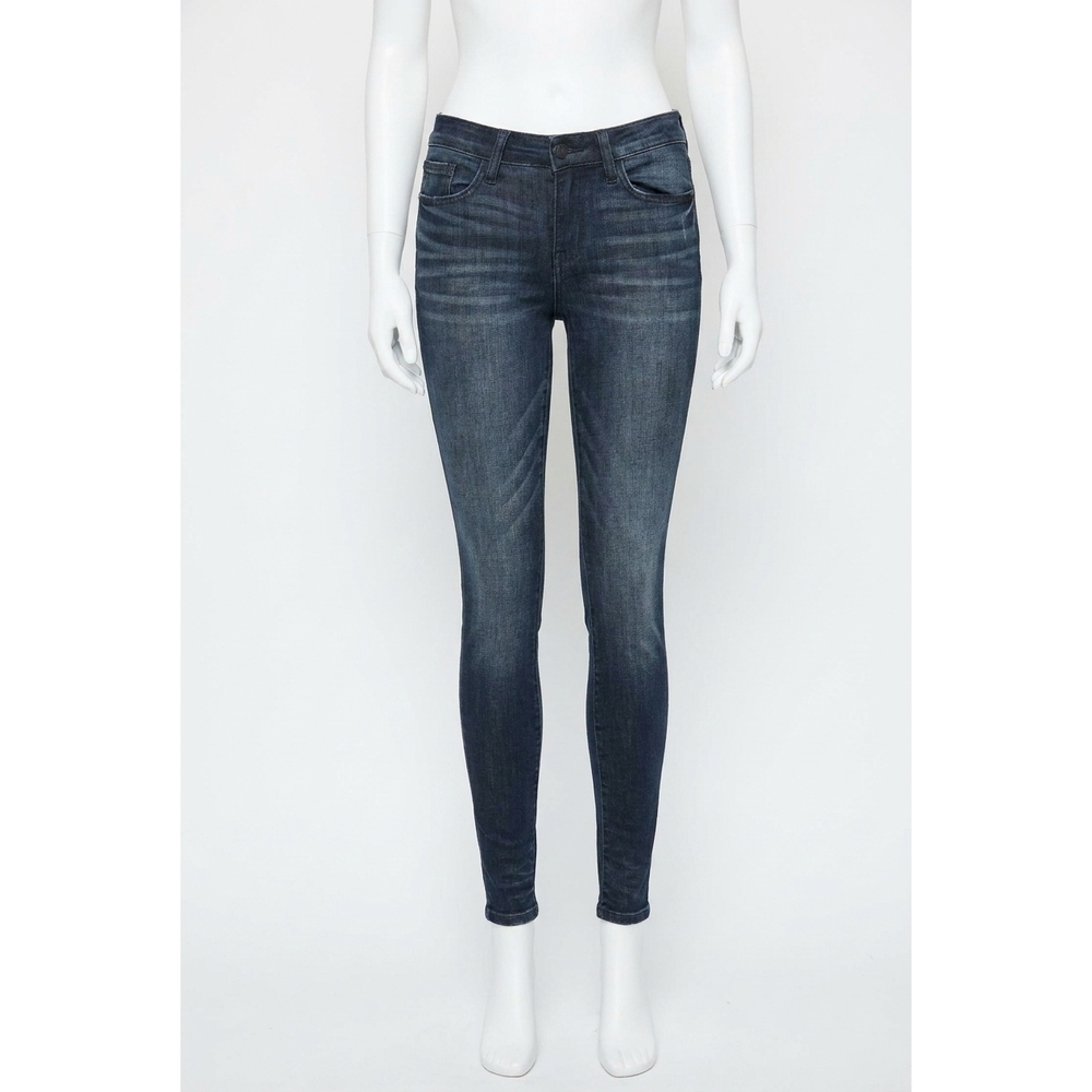 NEW JUDY BLUE denim skinny jeans in dark wash